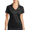 Ladies Dri FIT Vertical Mesh Polo Thumbnail
